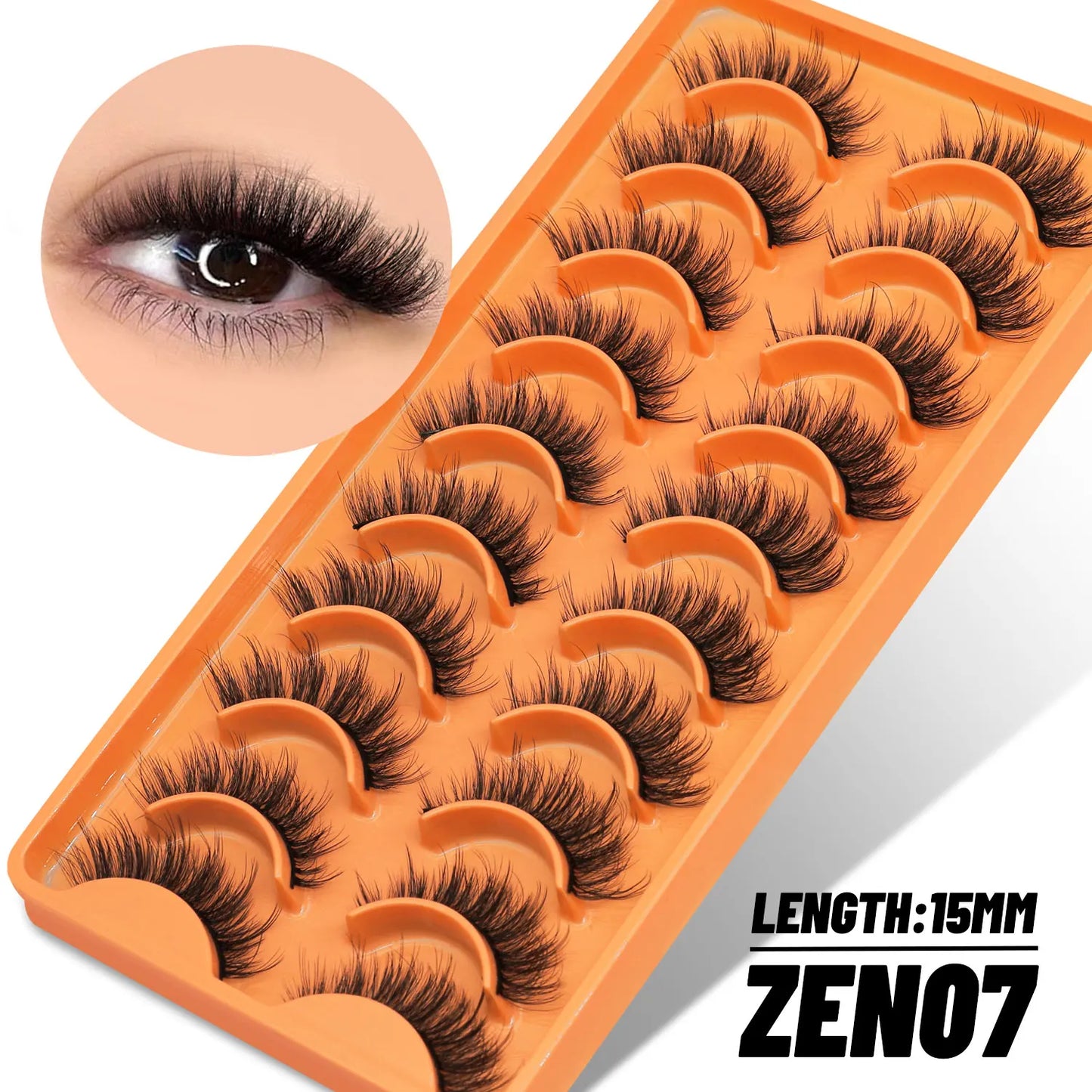 8D Mink Wispy Lashes