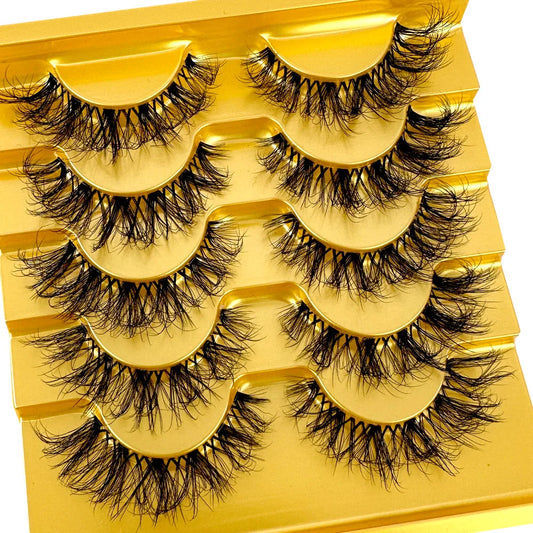 Fairy Mink Eyelashes Invisible Band (5pc)