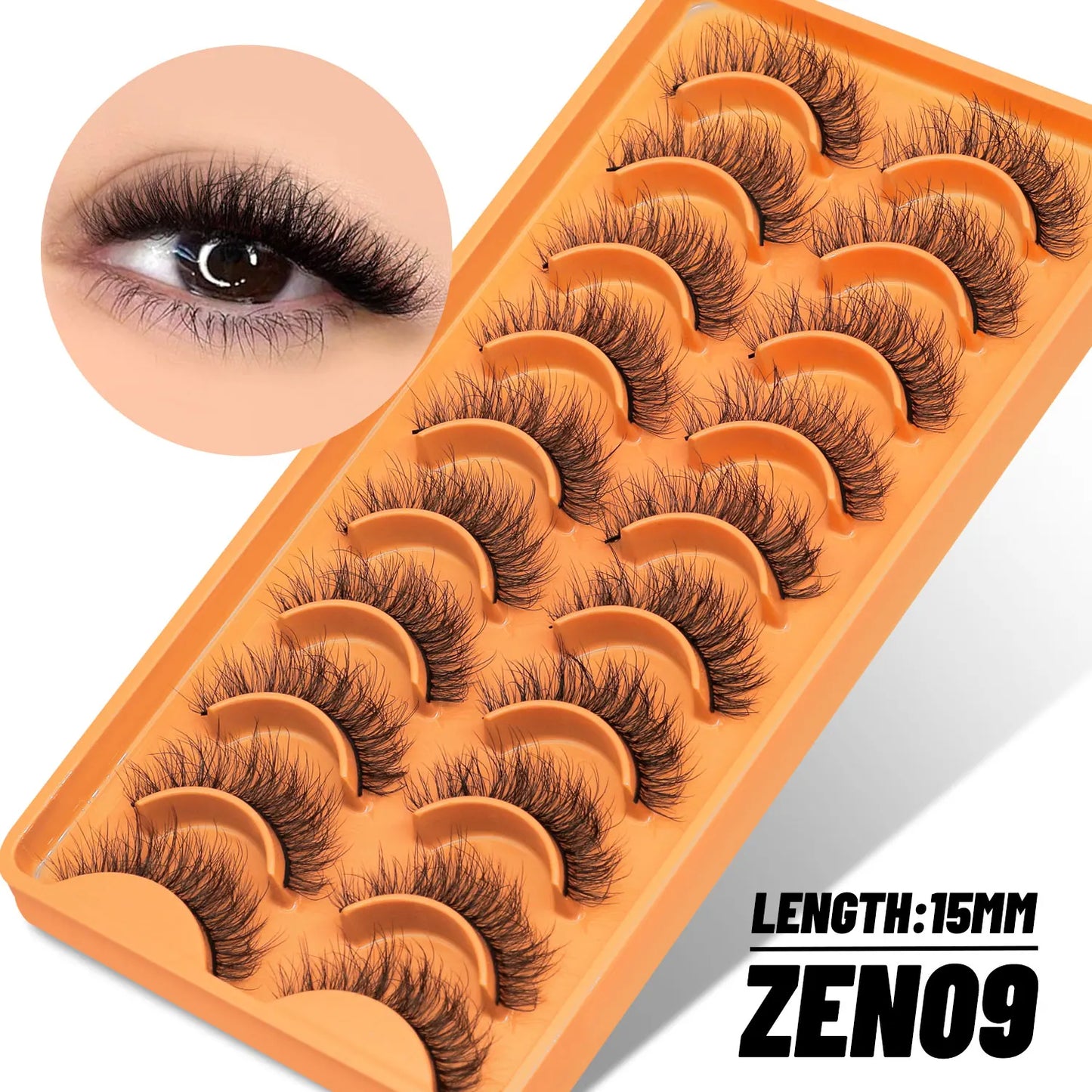 8D Mink Wispy Lashes