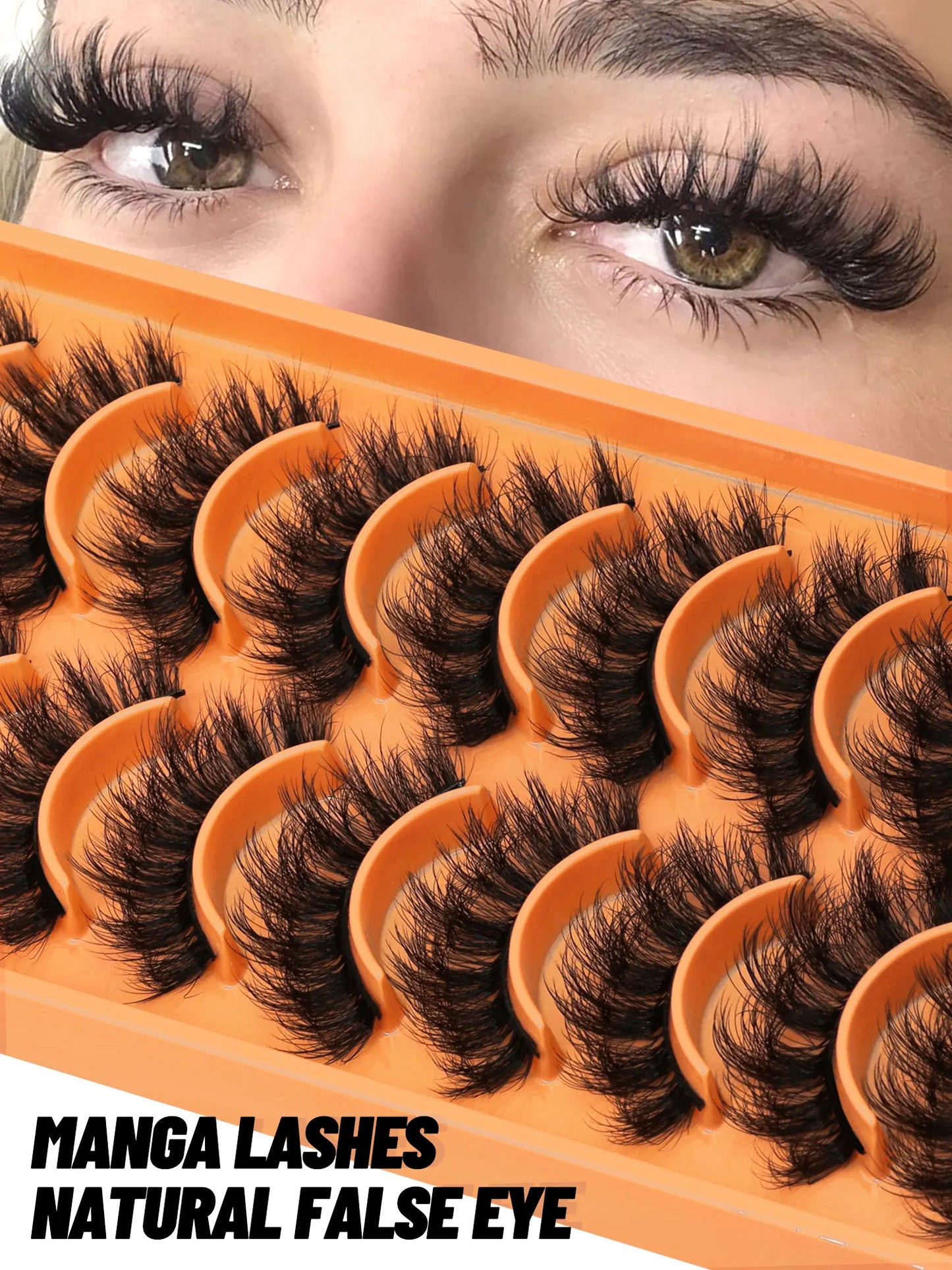 8D Mink Wispy Lashes