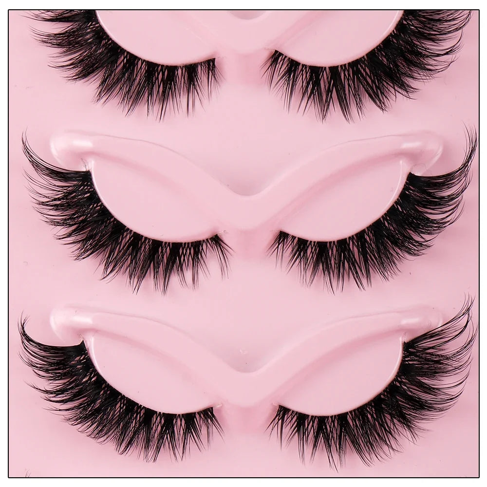 Cat Eye Winged Lashes (5pc)